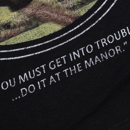 Revere Manor T-Shirt - Stained Black