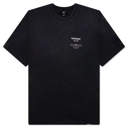 Revere Manor T-Shirt - Stained Black