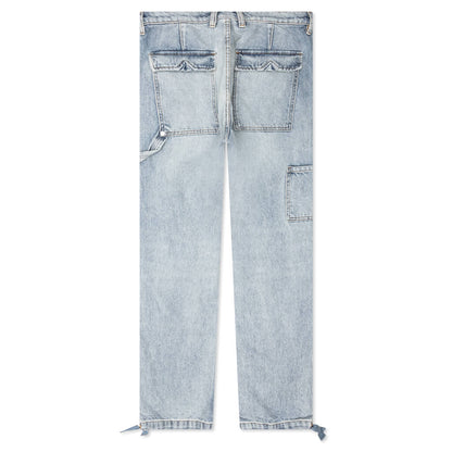 Reza Denim Double Knee Pant - Indigo