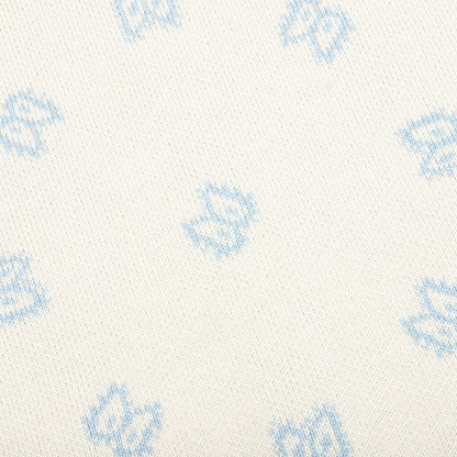 Banco Knit Shirt - Stone Blue/Ivory