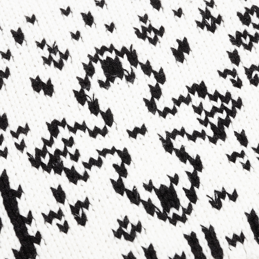 Lounge Sweater - White/Black