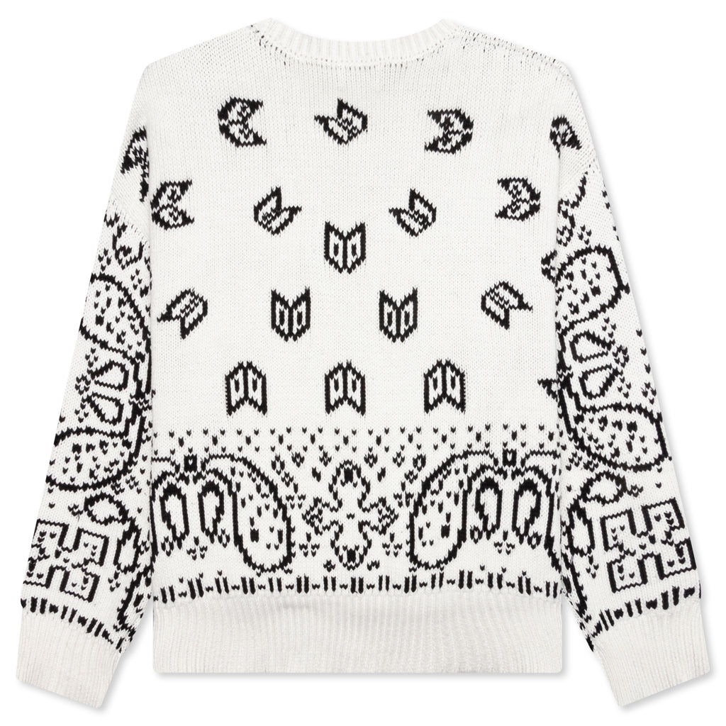 Lounge Sweater - White/Black