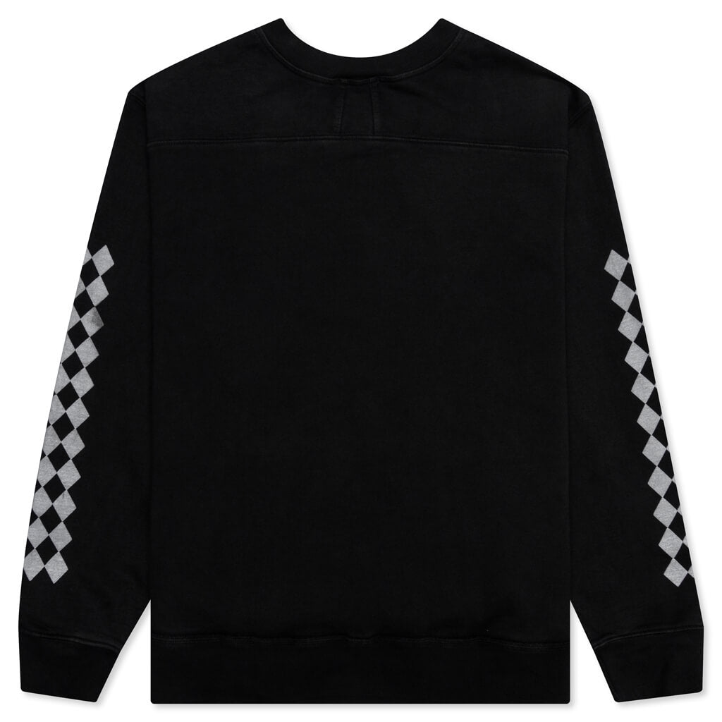 Motor Crest Crew - Black