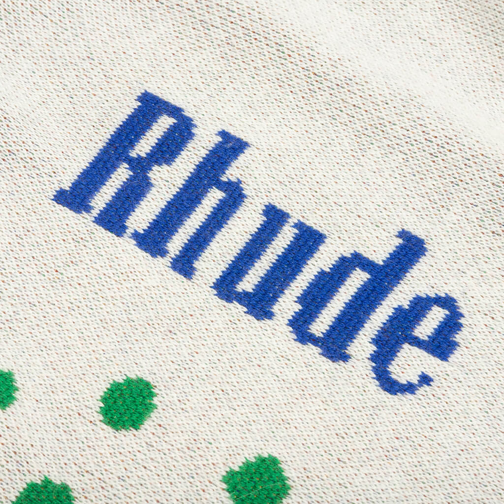 Multi Color Bandana Crew - Creme/Multi