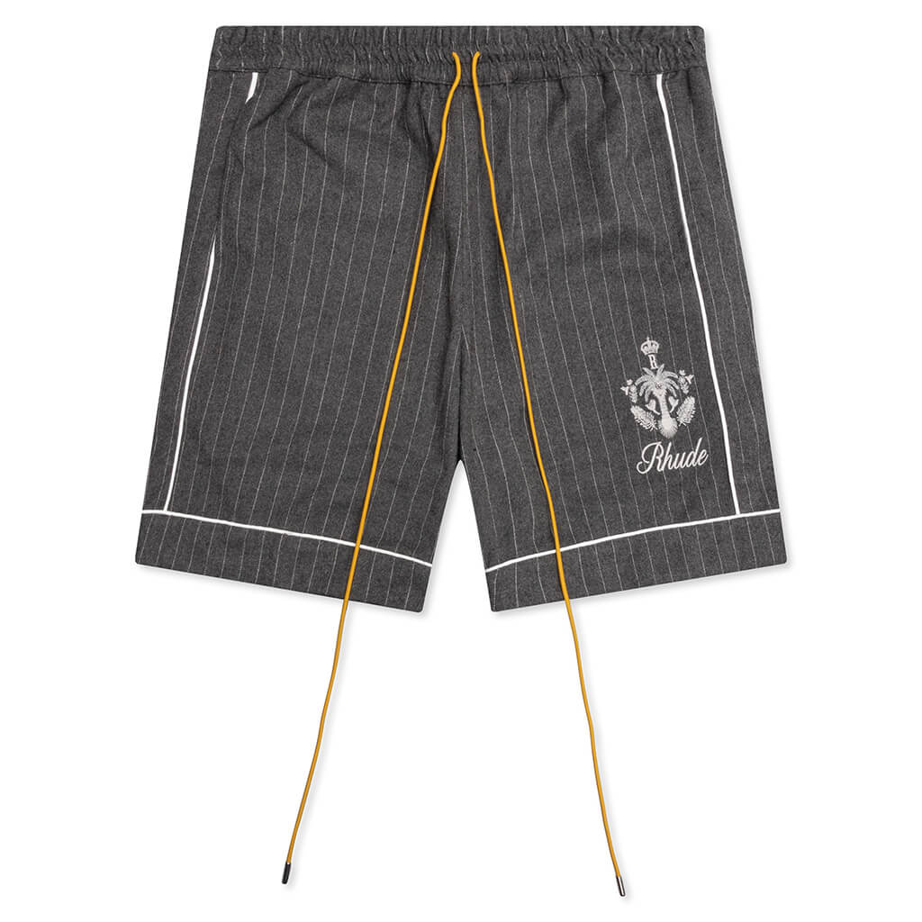 PJ Short - Grey Stripes