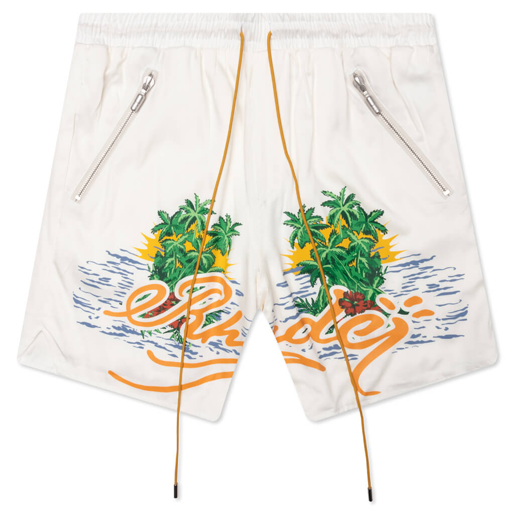 Palms Logo Short - White