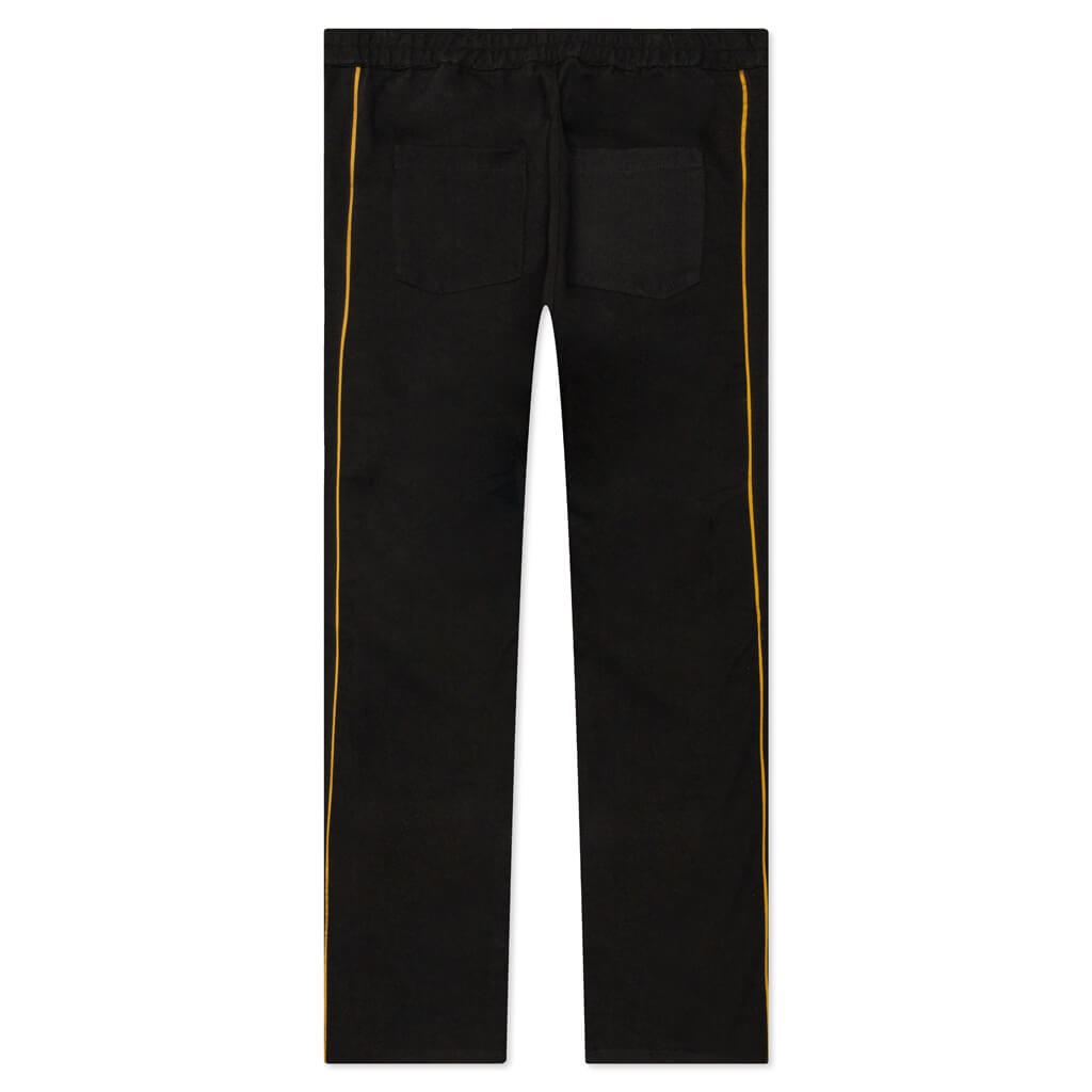 Piped Twill Pant - Black
