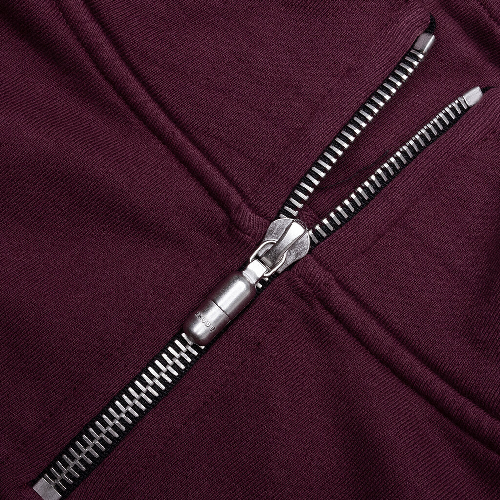 Quarter Zip - Bordeux