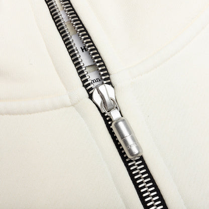 Quarter Zip - Vintage White/Black