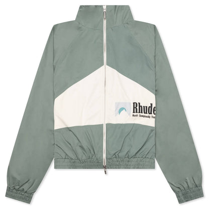 Senna Flight Jacket - Ivory/Spa
