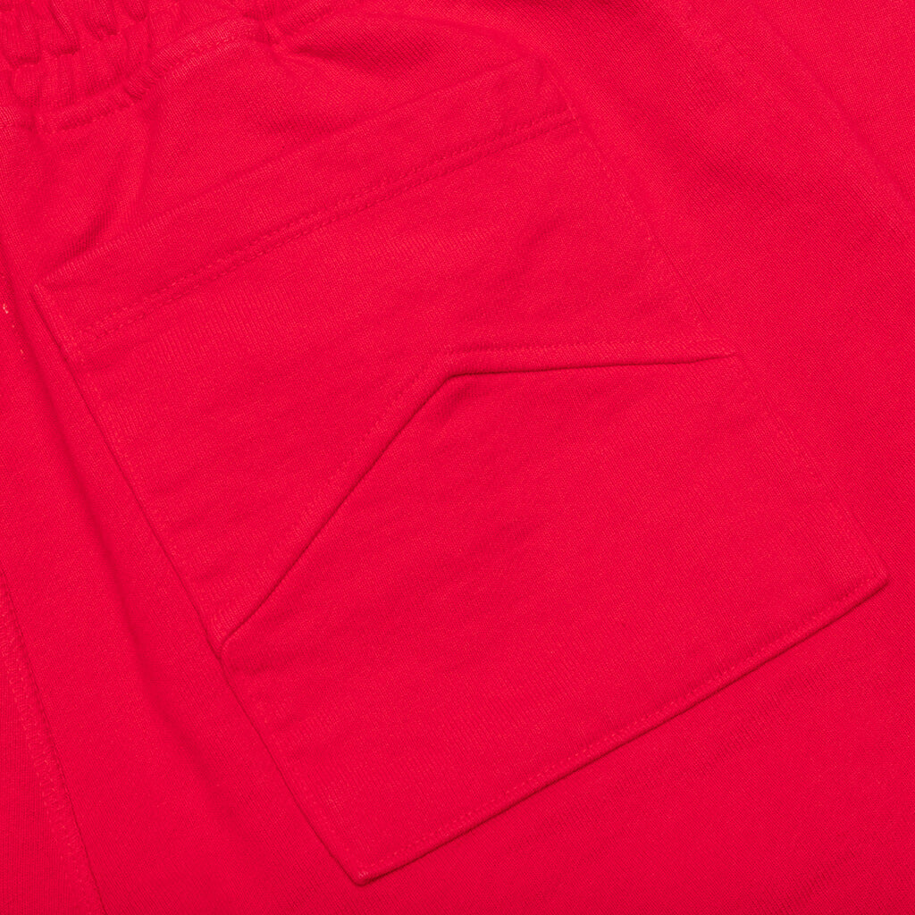 Terry Sweatpant - Cherry Red