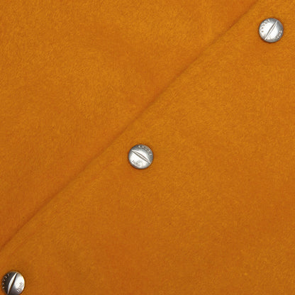 Wool Lightning Bomber - Mustard