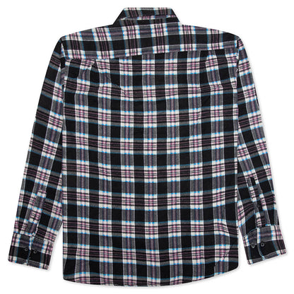 Ribbon Flannel Shirt - Assorted