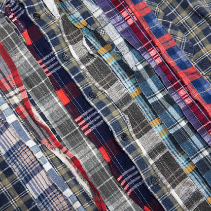 Ribbon Flannel Shirt - Assorted
