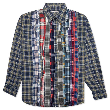 Ribbon Flannel Shirt - Assorted