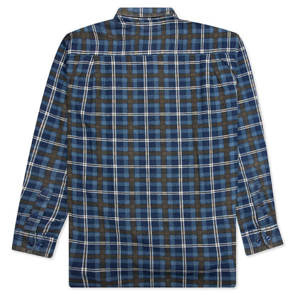 Ribbon Flannel Shirt - Assorted
