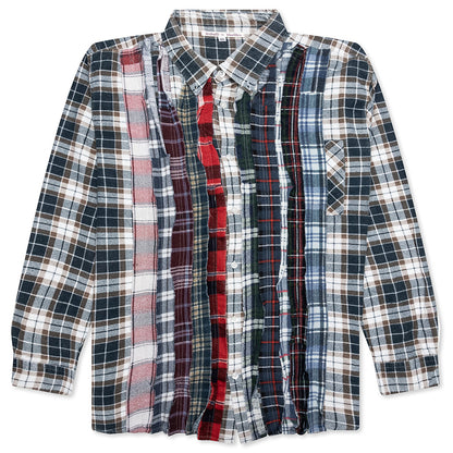 Ribbon Flannel Shirt - Assorted