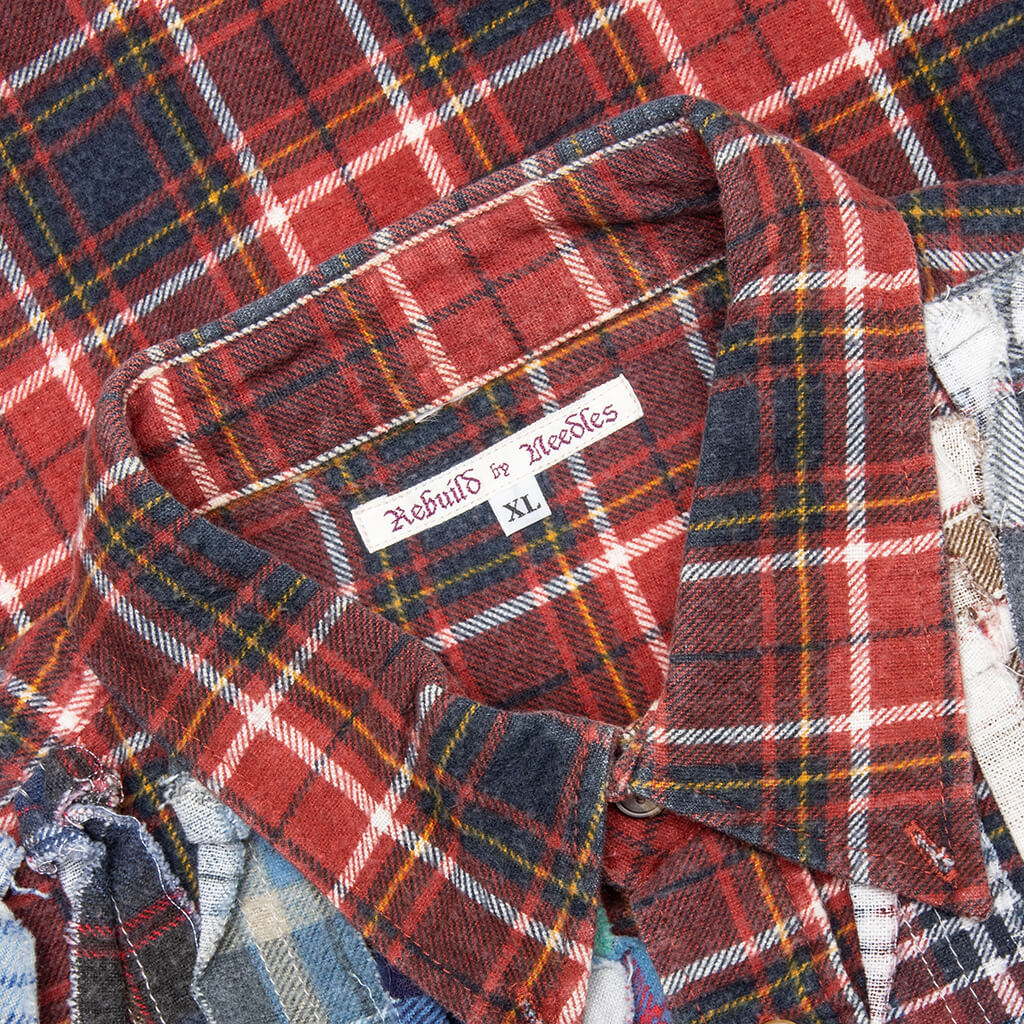 Ribbon Flannel Shirt - Assorted