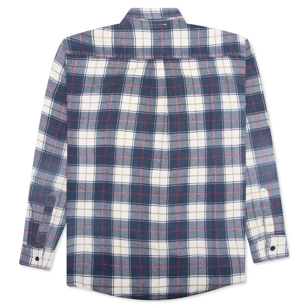 Ribbon Flannel Shirt - Assorted