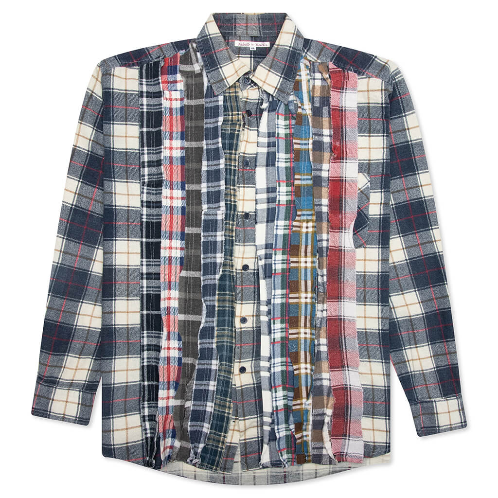 Ribbon Flannel Shirt - Assorted