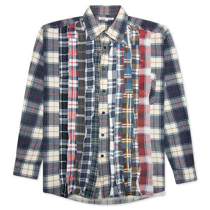 Ribbon Flannel Shirt - Assorted