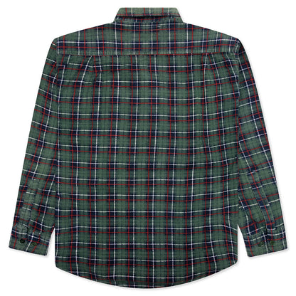 Ribbon Flannel Shirt - Assorted