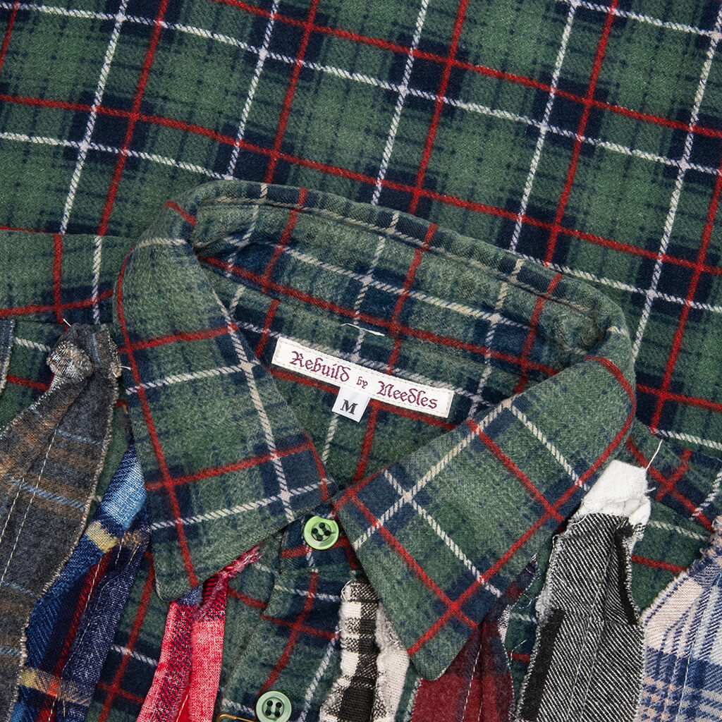 Ribbon Flannel Shirt - Assorted