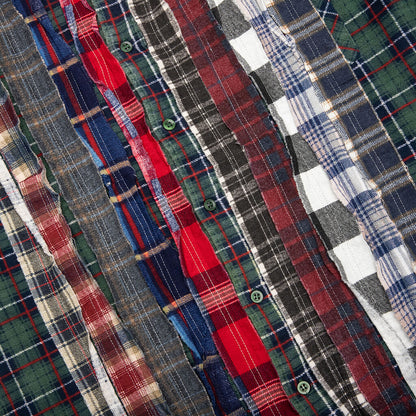 Ribbon Flannel Shirt - Assorted