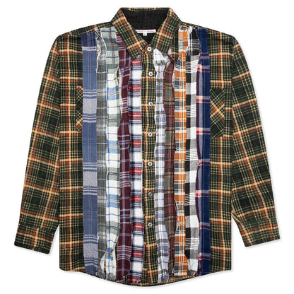 Ribbon Flannel Shirt - Assorted