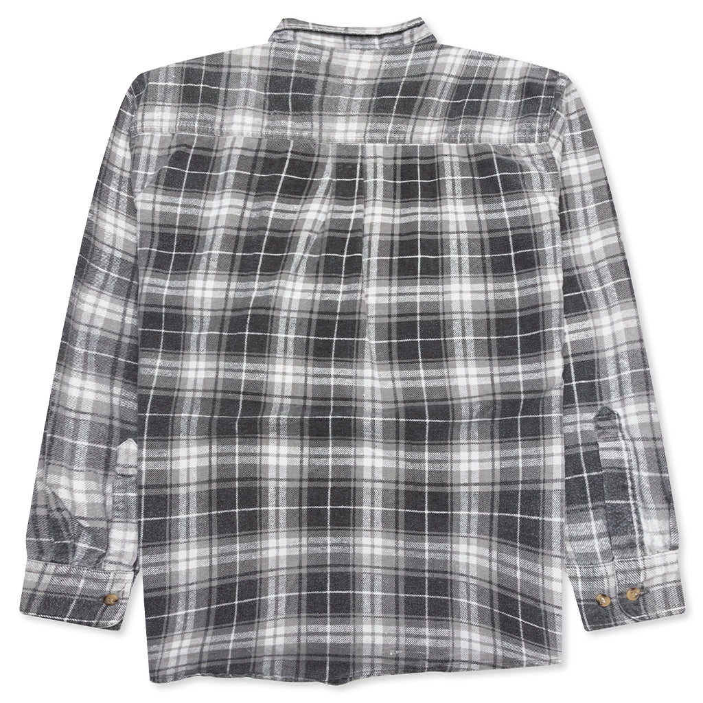 Ribbon Flannel Shirt - Assorted