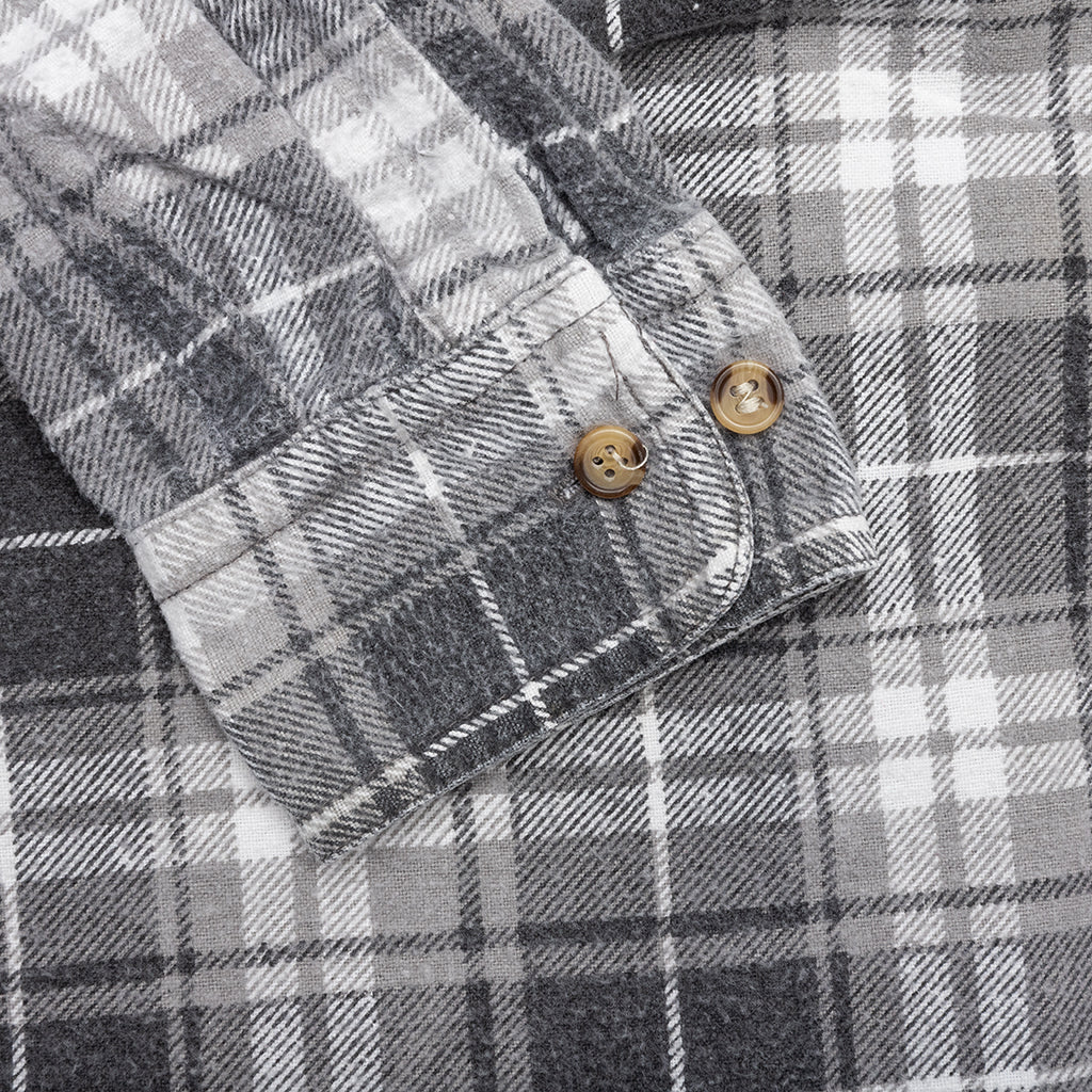 Ribbon Flannel Shirt - Assorted