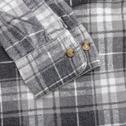 Ribbon Flannel Shirt - Assorted