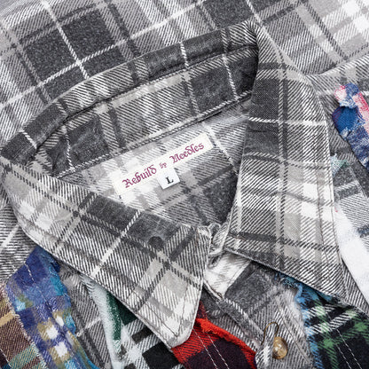Ribbon Flannel Shirt - Assorted