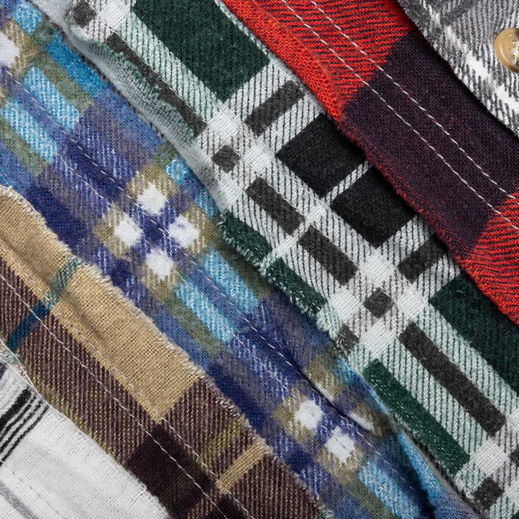 Ribbon Flannel Shirt - Assorted