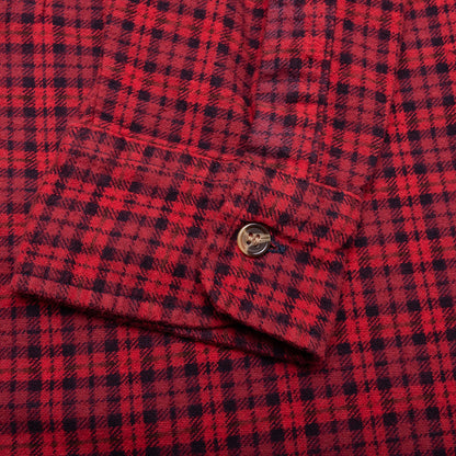 Ribbon Over Dye Flannel Shirt - Assorted