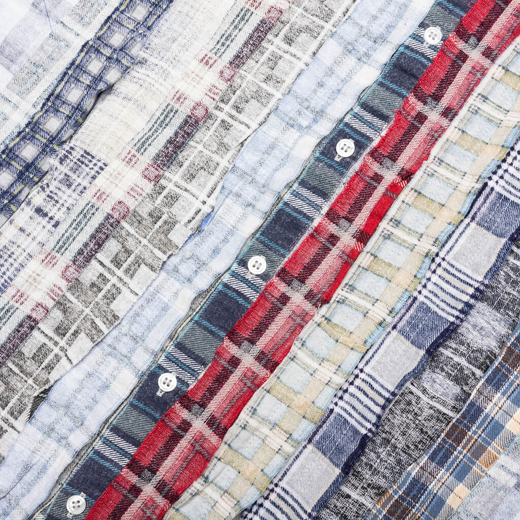 Ribbon Wide I.O. Flannel Shirt - Assorted