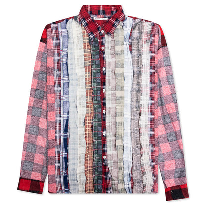 Ribbon Wide I.O. Flannel Shirt - Assorted
