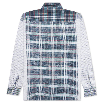Ribbon Wide I.O. Flannel Shirt - Assorted