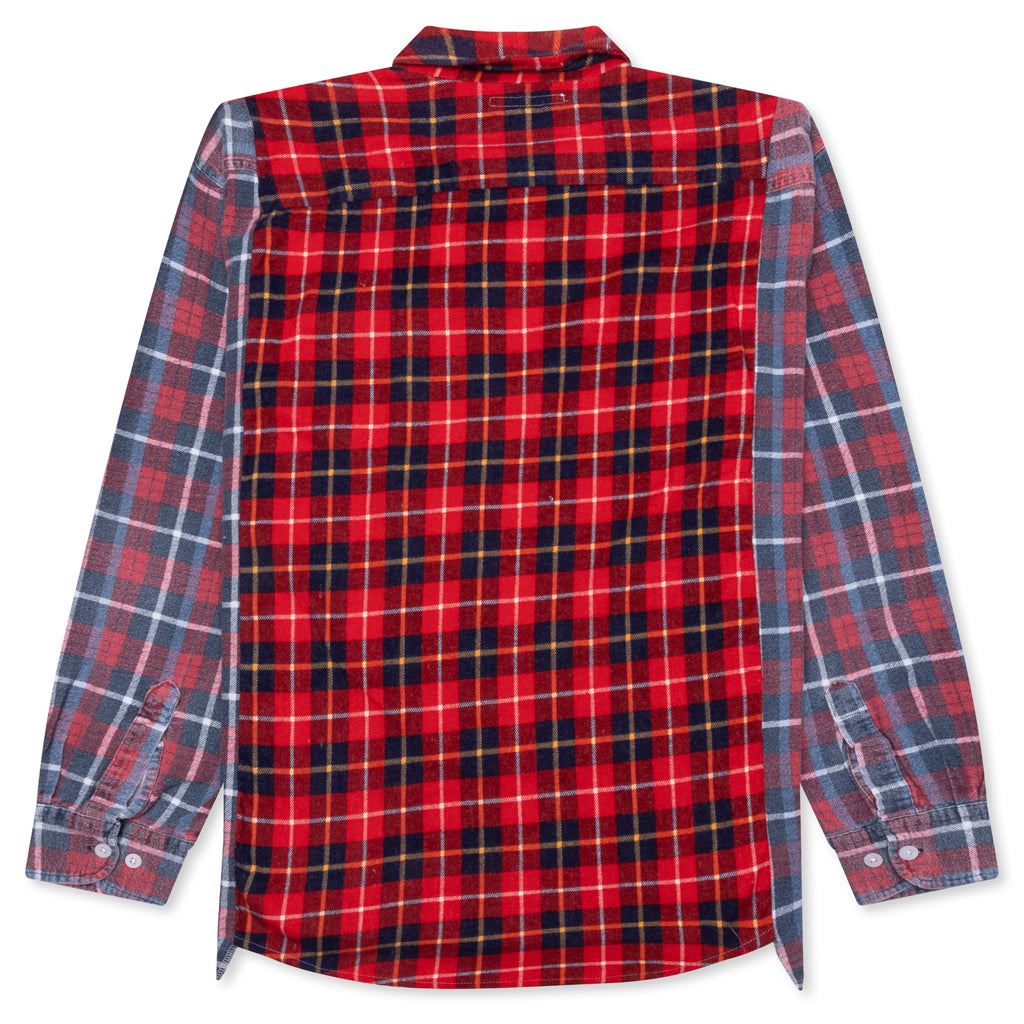 Ribbon Wide Shirt - Assorted