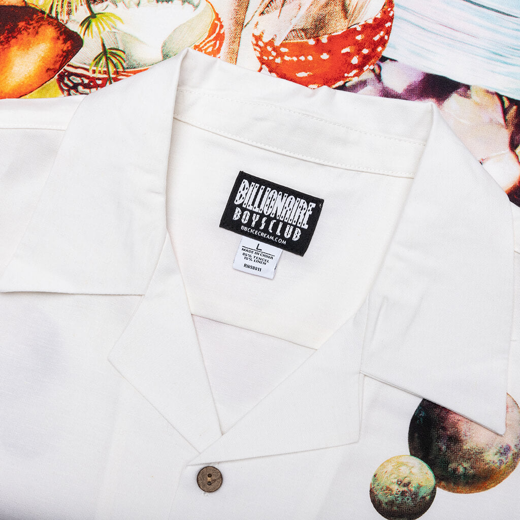 Ripple S/S Woven - White