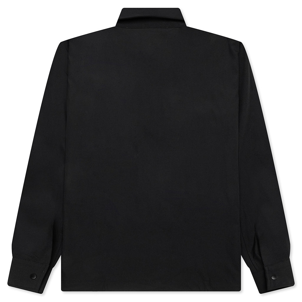 Ripstop Overshirt - Black