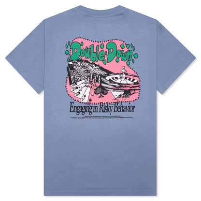 Risky Behavior Tee - Blue Granite