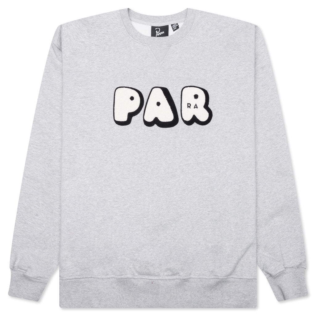 Rounded PAR Crew Neck Sweatshirt - Heather Grey