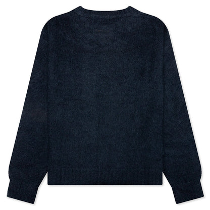 Roundneck Knitted Sweater - Midnight