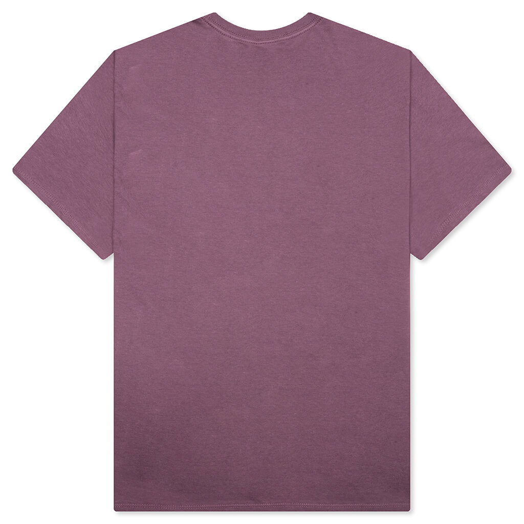 S/S Half Dome Tee - Midnight Mauve