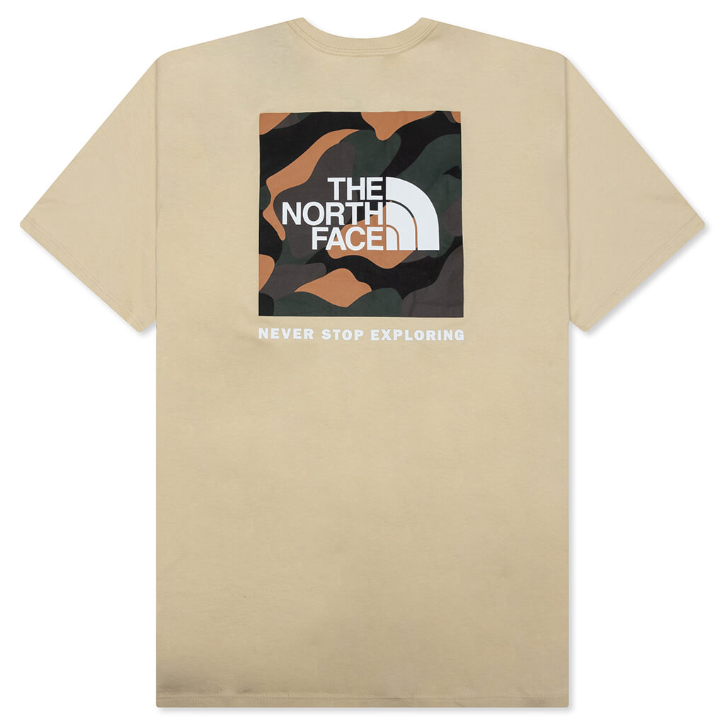 S/S Box NSE Tee - Gravel/Multi-Color
