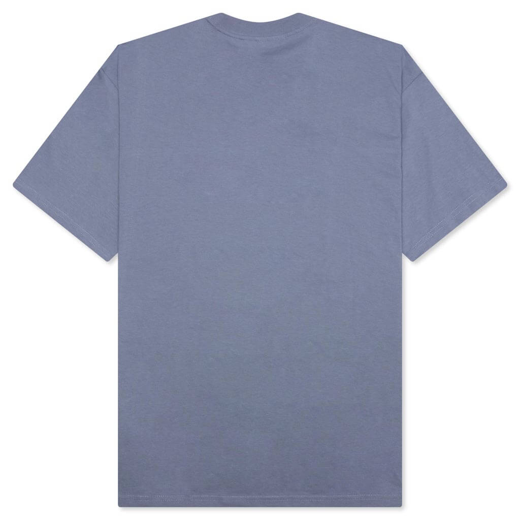 S/S Diagram Script T-Shirt - Bay Blue
