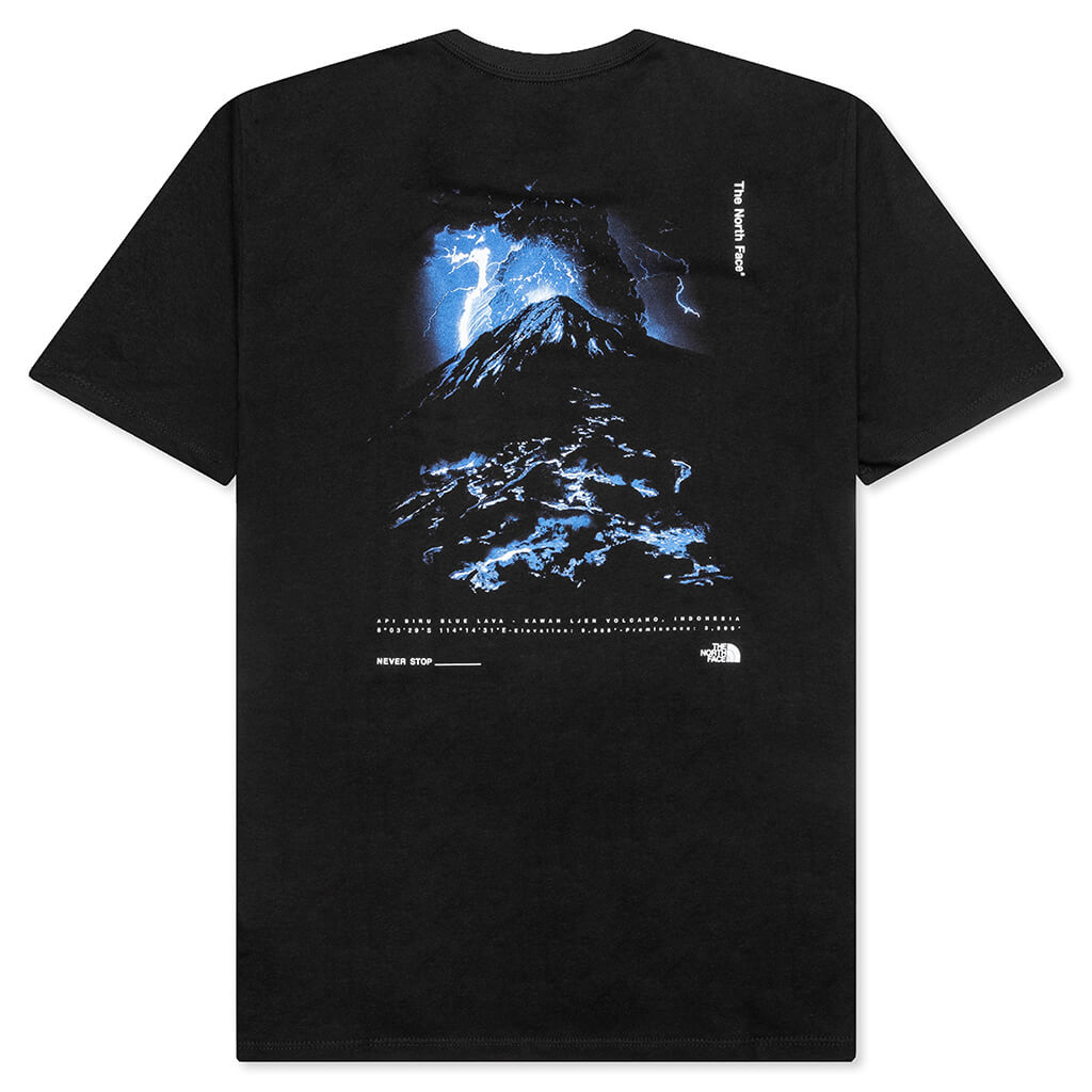 S/S Lava Tee - TNF Black/Lava