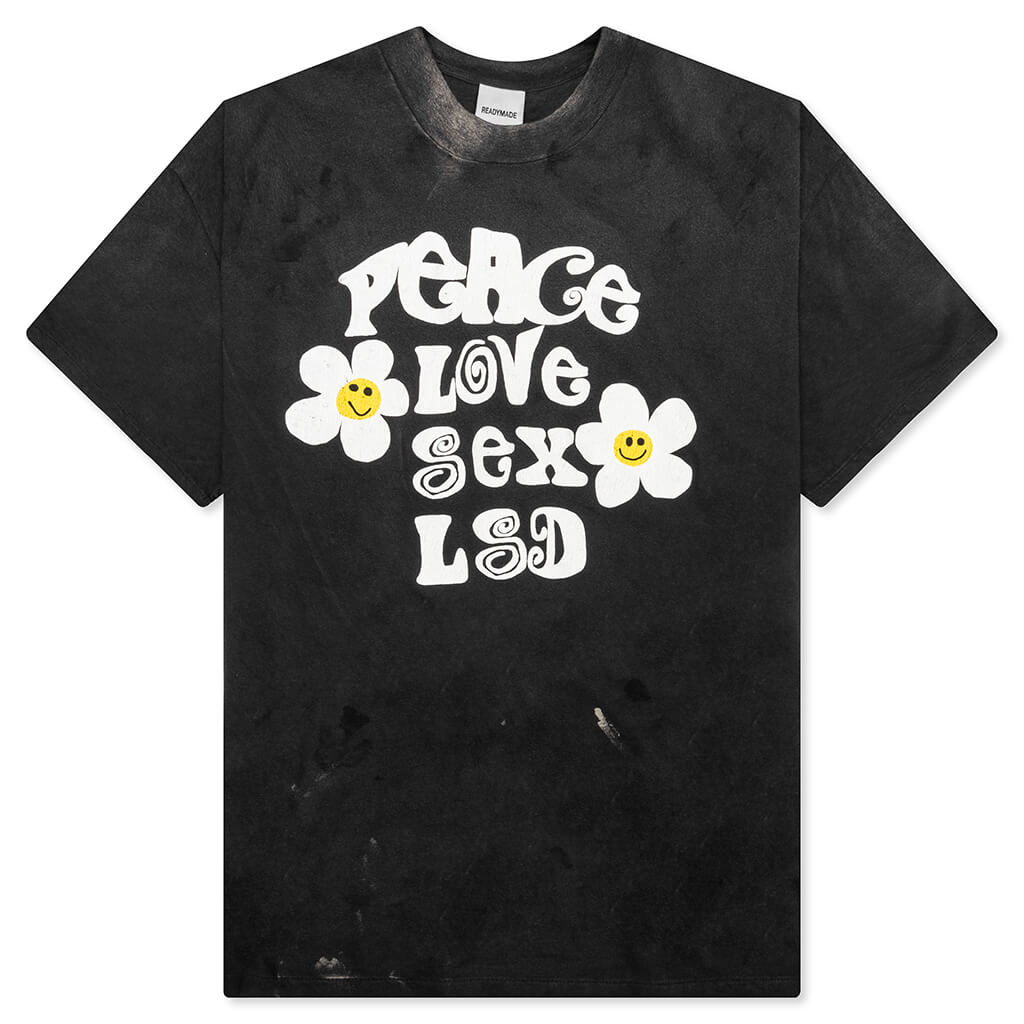 Peace S/S T-Shirt - Black