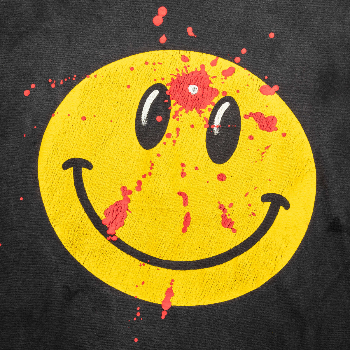 S/S T-Shirt Smile - Black